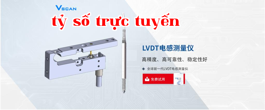 Máy đo cảm biến LVDT