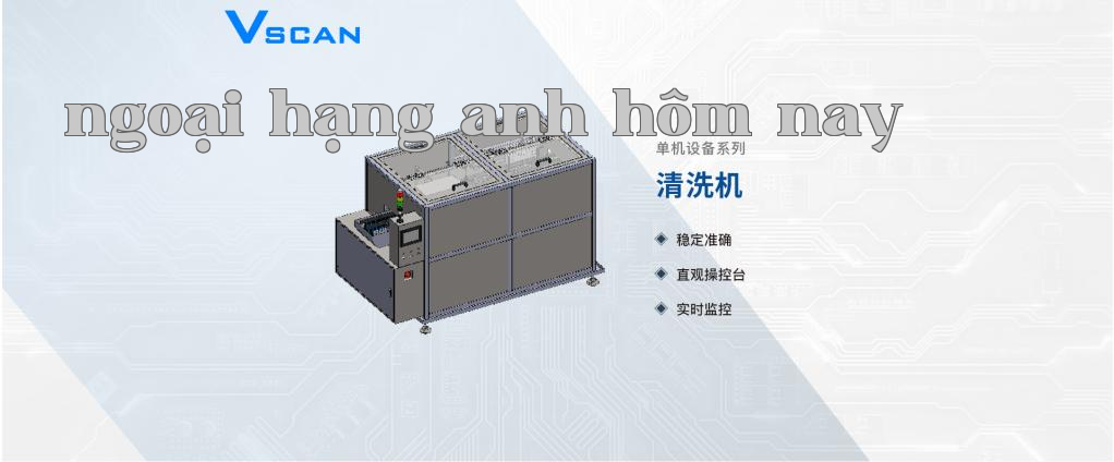 VSCAN - Máy rửa vật liệu kiểm tra
